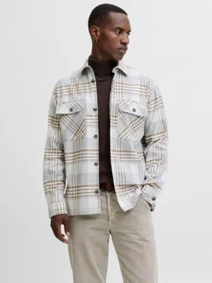 Rutig overshirt - herr