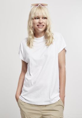 Long top with high neck lady