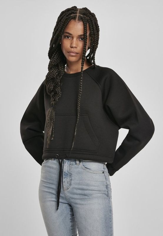 Overdimensioneret kort raglan-shirt