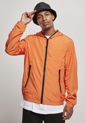 Windbreaker with long zipper