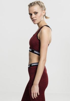 Ladies Active Melange Logo Bra
