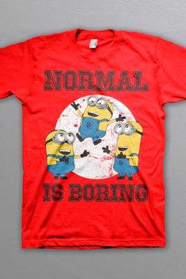 Minions - Normal Life Is Boring T-Shirt