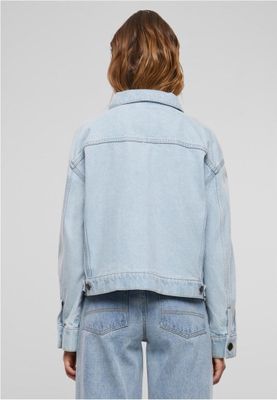 80s oversized denim jacket - women's