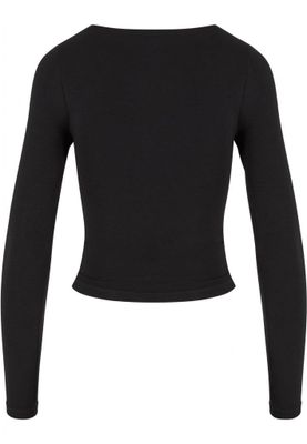 Ladies Ruffled Super Slim Longsleeve 2-Pack
