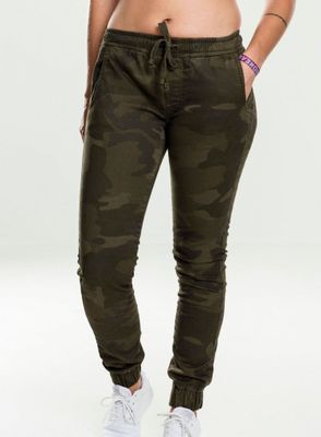 Ladies Camo Jogging Pants