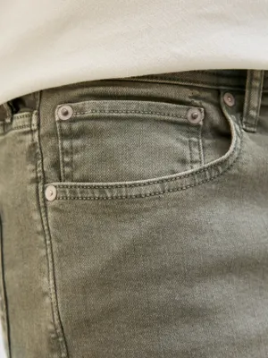Gröna jeansshorts herr