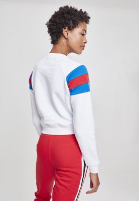 Short sweater with raglanarm lady
