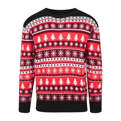 Strikket julsweater mand