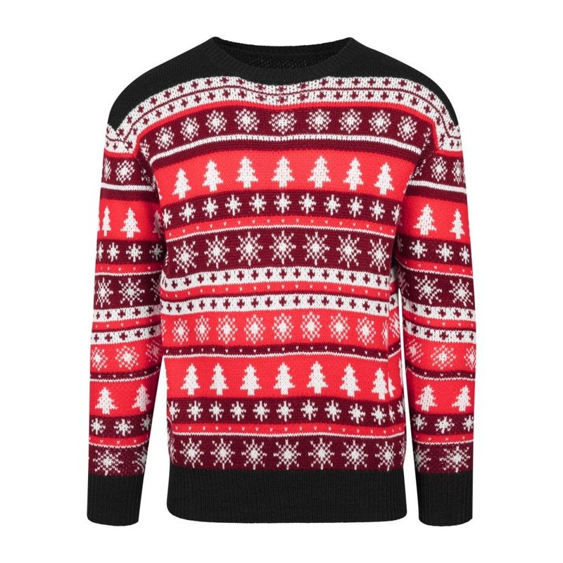 Knitted christmas sweater men
