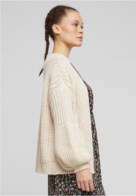 Women's thick knitted cardigan