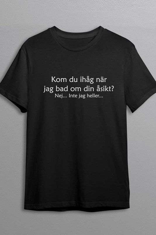 Kom du ihåg T-shirt