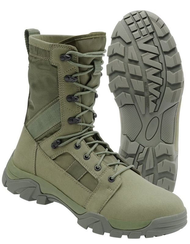High combat boot