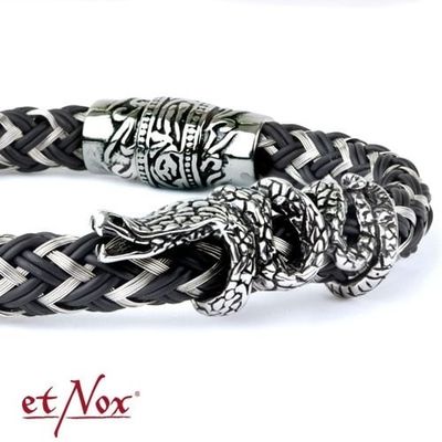 Braided cobra bracelet