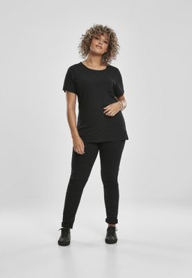 T-shirt with lace edge ladies