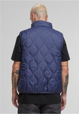 Stylish Olive Green Quilted Vest for Men