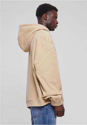 Oversized Polar Fleece Half Zip Hoody
