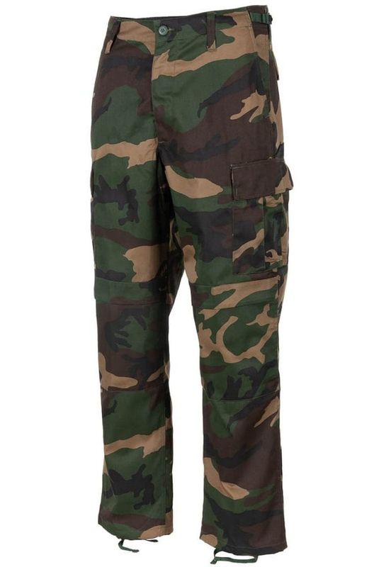 BDU combat pants woodland