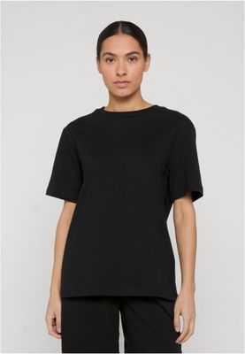 T-shirt för dam i bomullsjersey – svart