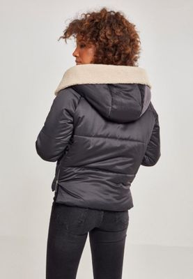 Ladies Sherpa Hooded Jacket