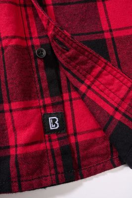 Flannel shirt children red/black