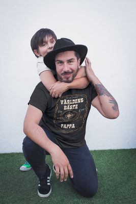 Världens bästa pappa T-shirt