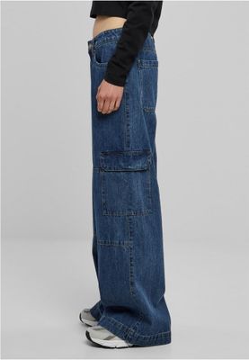Versatile Waist-High Denim Pants