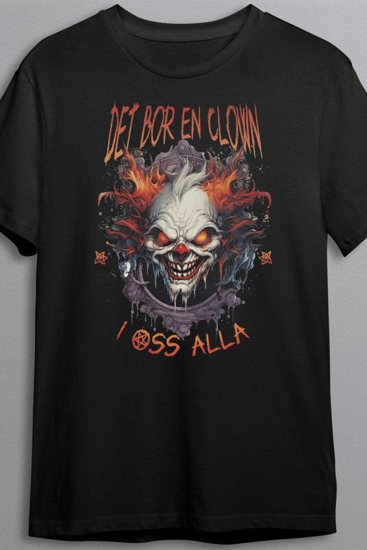 Clown i oss alla T-shirt