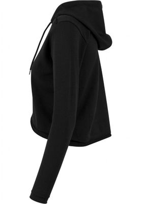 Kort hoodie dam