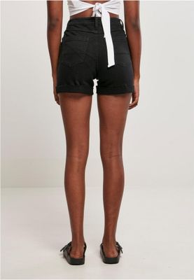 Ladies Organic Stretch Denim 5 Pocket Shorts