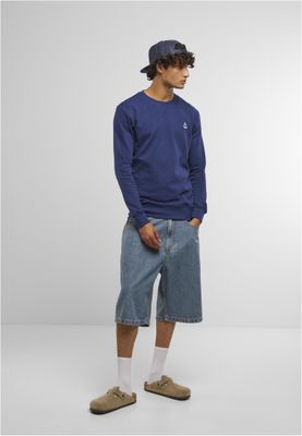 Ankare logotyp bröst Anchor Sign EMB Light Crew Tröja – ljus marin