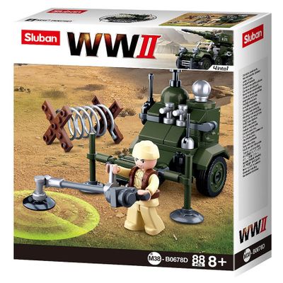 WWII Allied minesweeper - Sluban - M38-B0678D