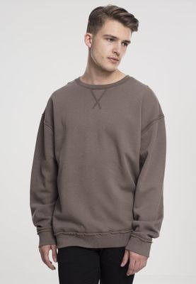 Oversized sweatshirt open edge