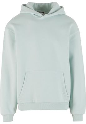 Huvtröja för herr med fluffy oversize – frostmint