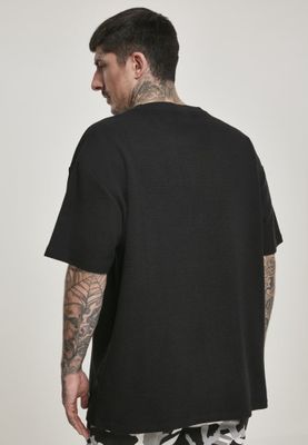 Oversize räfflad T-shirt