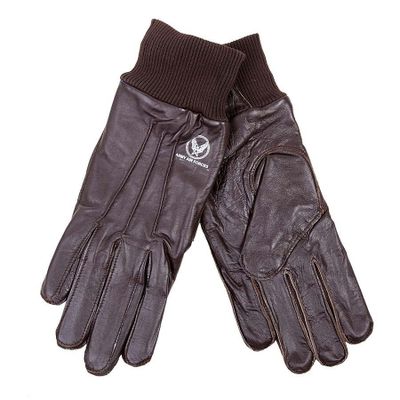 Air force leather gloves