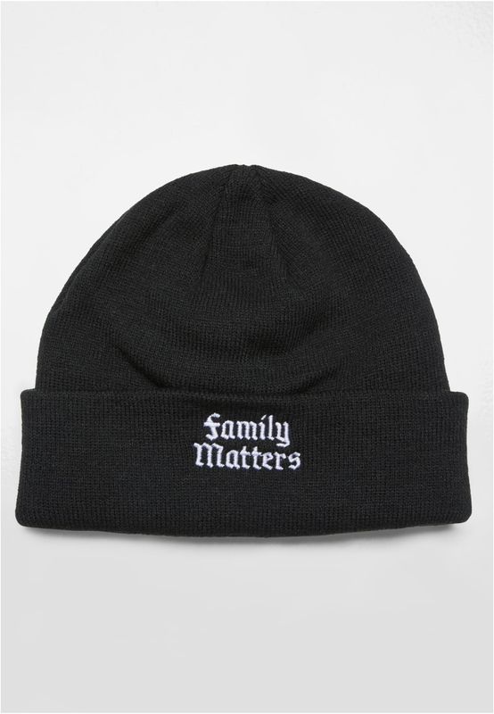 Family Matters Beanie Black