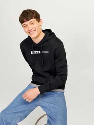 Jack & Jones Hoodie Med Känguruficka
