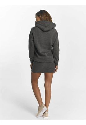 Sweatshirt dress with hood