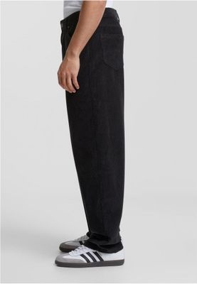 Classic wide corduroy trousers for men, high waist