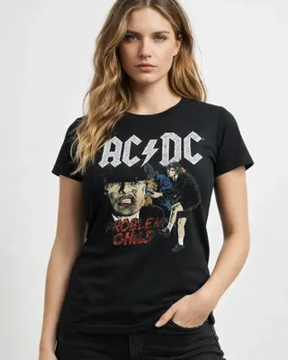 AC/DC - Problem Child Girly Tee