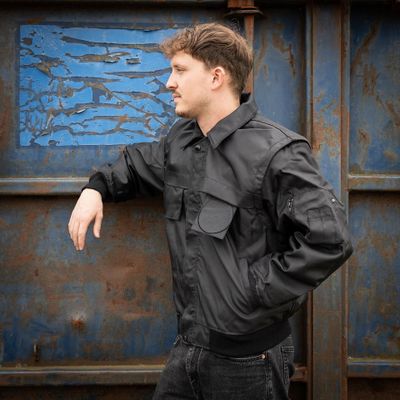 SECURITY jacket with liner and zip-off sleeves