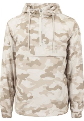Camo Pull Over Windbreaker