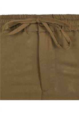Cargo pants in viscose pond