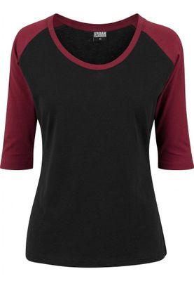 T-shirt with raglanarm ladies