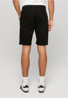 Shorts för herr med basic Chino – svart