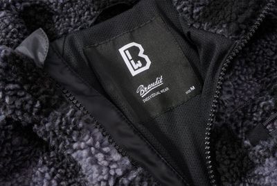 Lumberjack teddy jacket gray/black - men