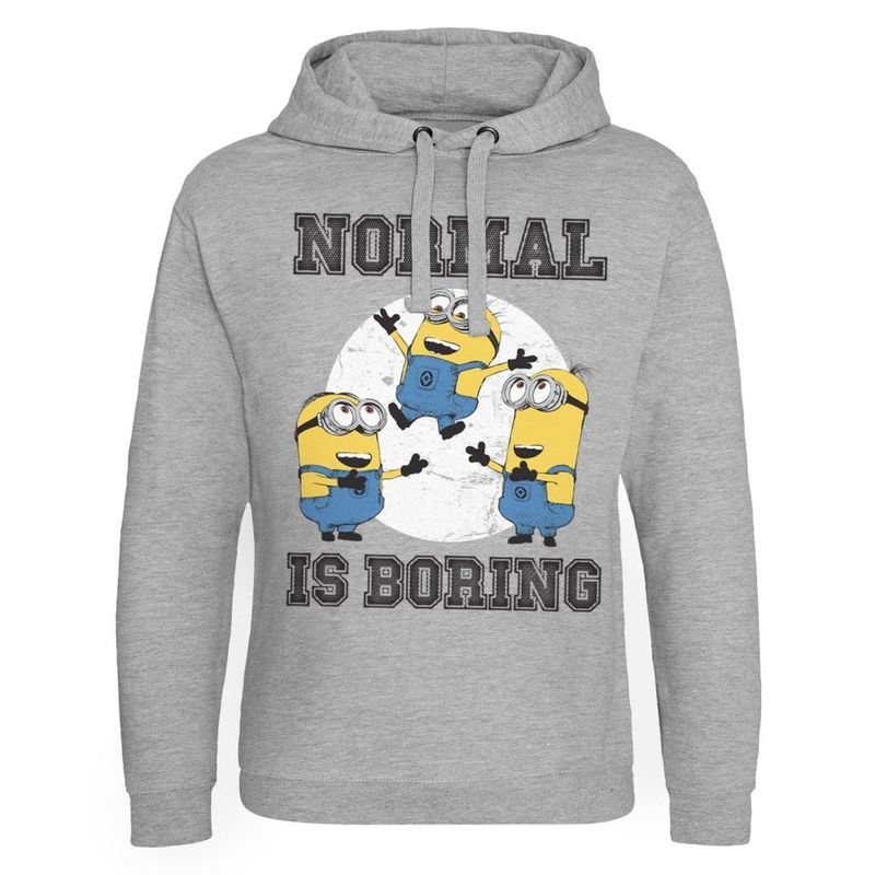 Minions - Normal Life Is Boring Epic Hoodie Men