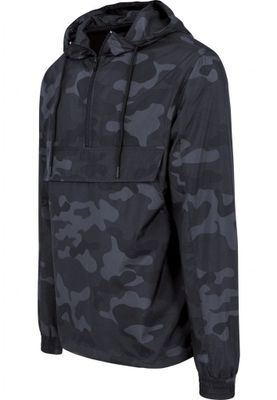 Camo Pull Over Windbreaker