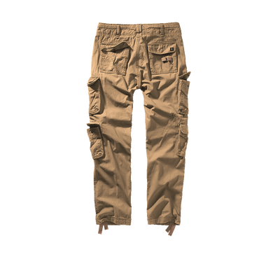 Stylish Slim Fit Cargo Pants för herr – beige