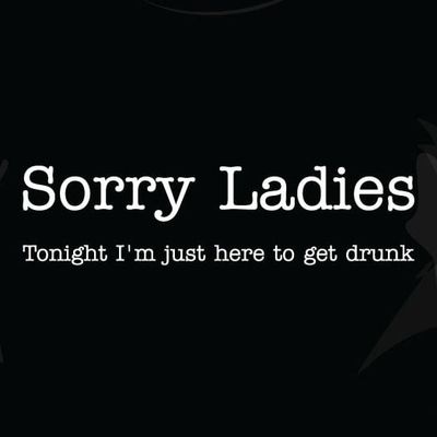 Sorry ladies